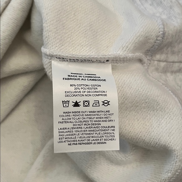 NWT Nike Sportswear Club Fleece Quarter Zip Sweatshirt Birch Heather - Picture 13 of 15